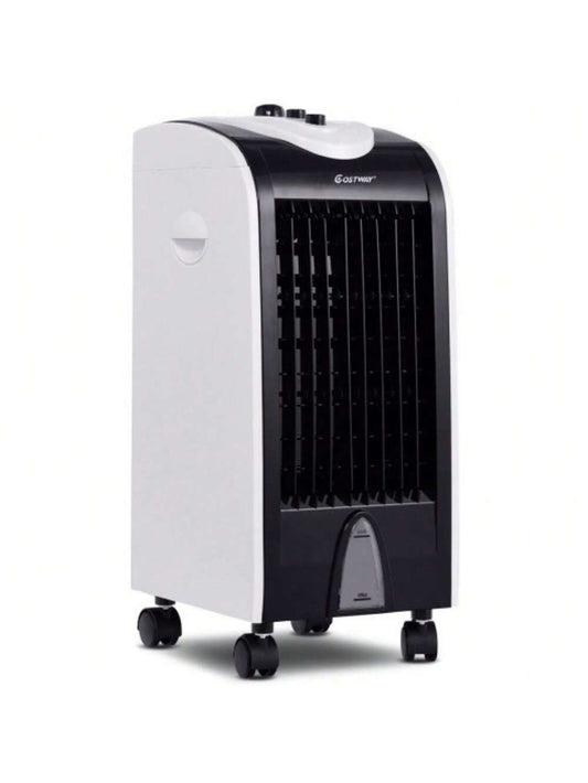 3-in-1 Portable Evaporative Air Cooler with Filter Knob for Indoor