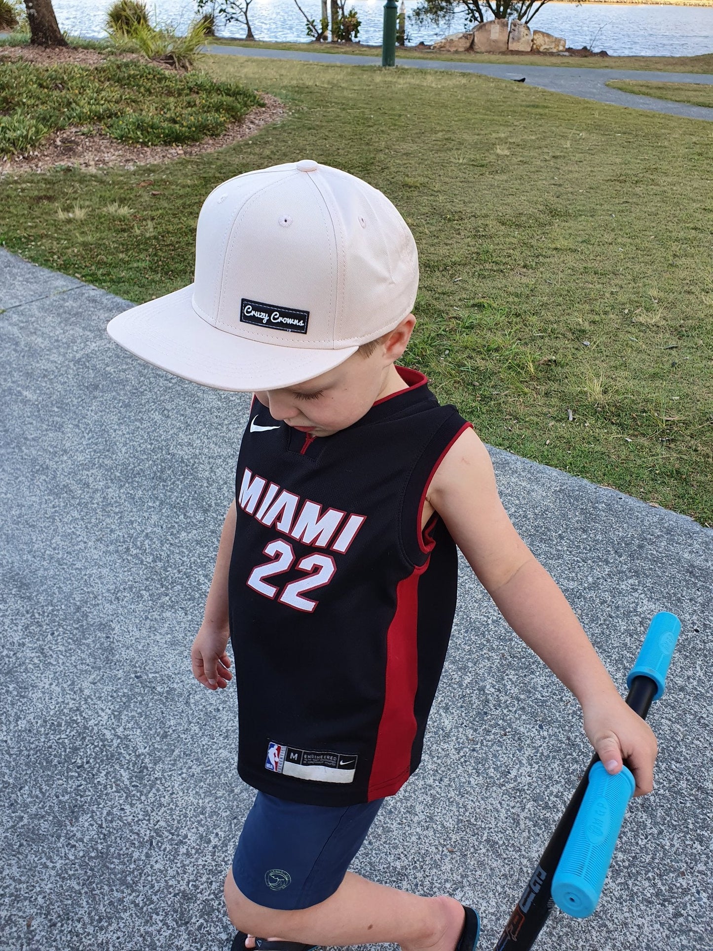 Cruzy Crowns - Huxley Sand Snapback