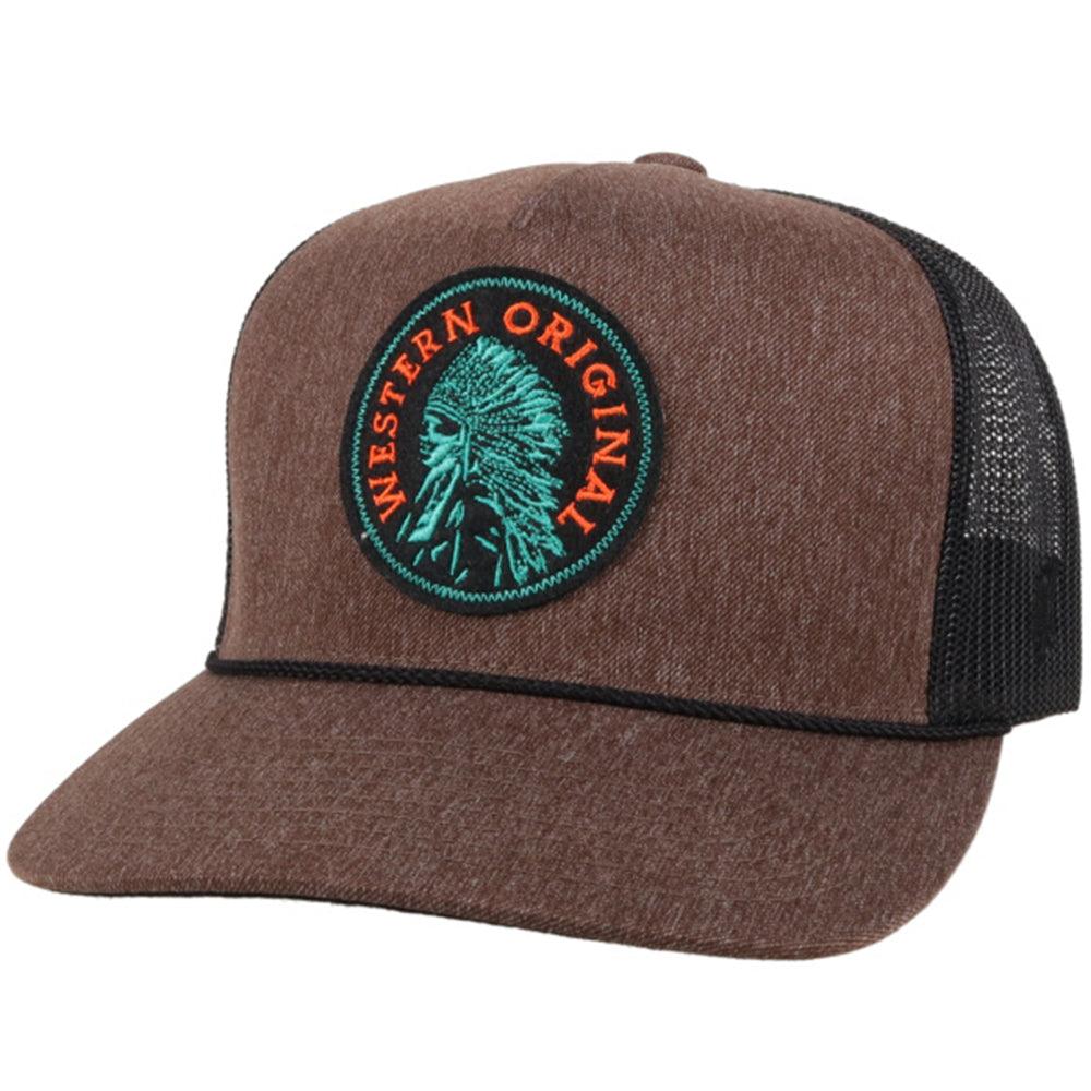 "Quanah" Hat, Brown/Black