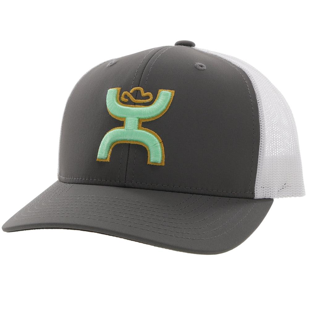 "Sterling" Youth Grey/White Hat