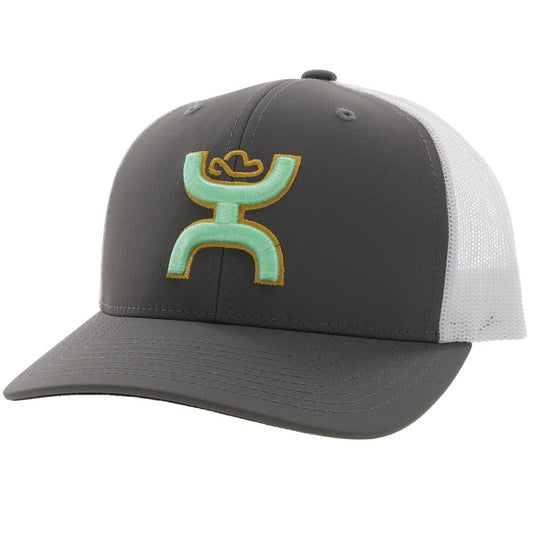 "Sterling" Youth Grey/White Hat
