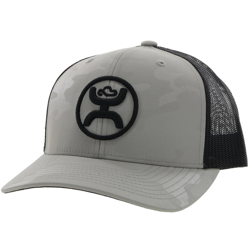"O Classic" Hooey Grey Camo /Black Hat