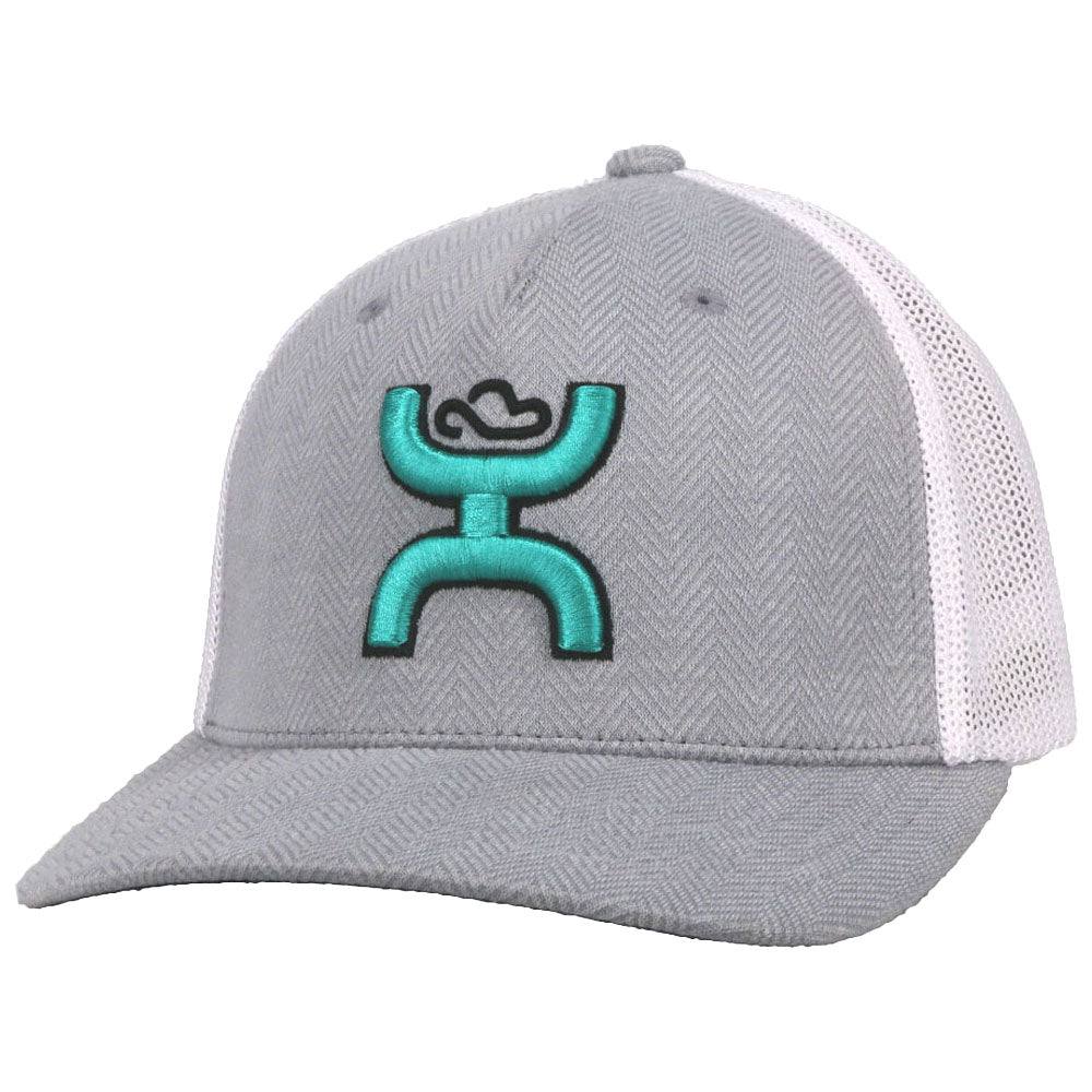 "Coach" Grey/White Flexfit Hat