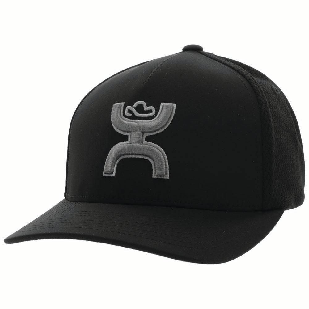 "Coach" Black/Grey Flexfit Hat