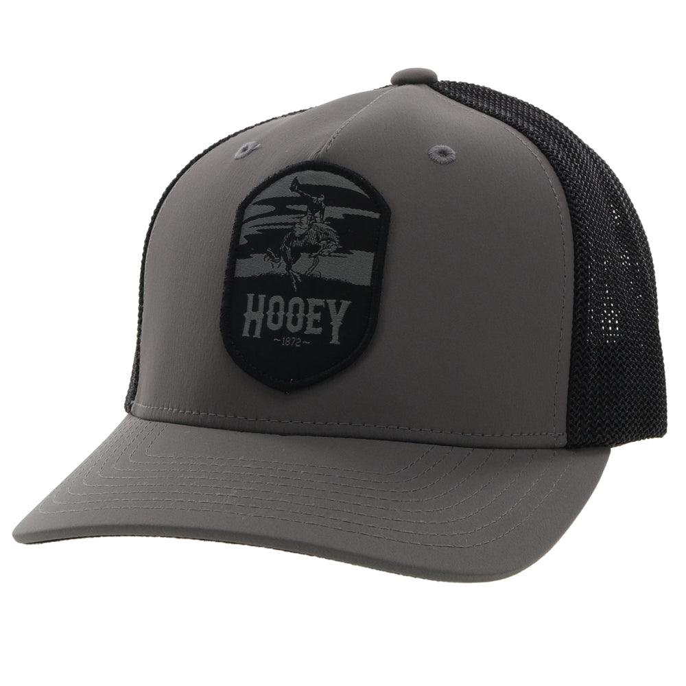 "Cheyenne" Charcoal /Black Flexfit Hat