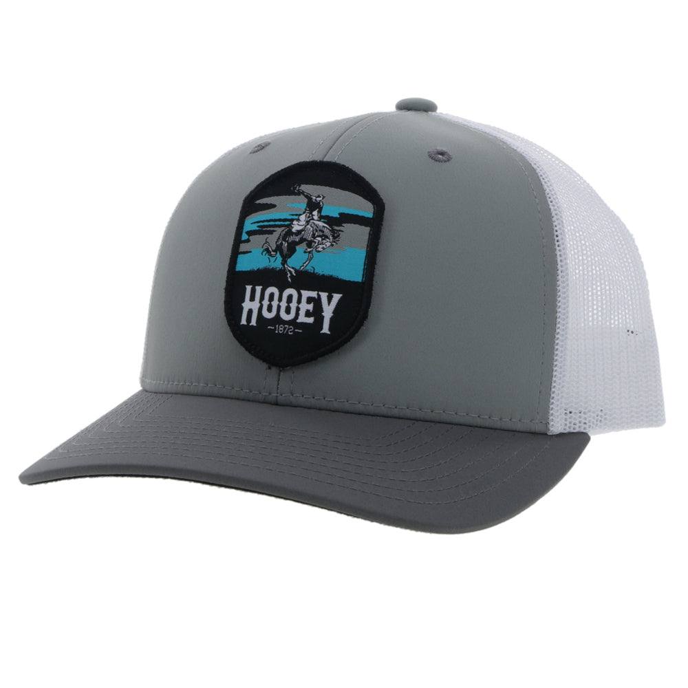 Youth Hat "Cheyenne" Grey/White Snapback