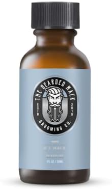 Bearded Mack Premium Beard Oil: The Icy Mack - Eucalyptus, Peppermint and Tea Tree Scented Beard Oil Conditioner - Softens Beard & Promotes Healthy Beard Growth