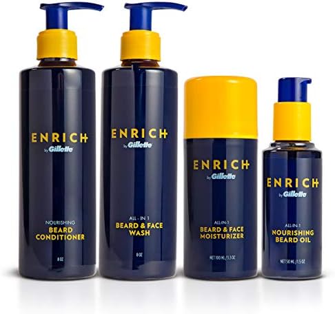 Gillette Enrich Beard & Face Care Starter Kit for Men