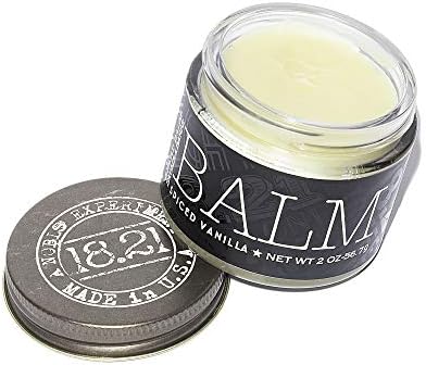 18.21 Man-Made Beard Grooming Products for Men with Spiced Vanilla Scent - Premium Scented Luxurious Facial Hair Long-Lasting Moisture Products