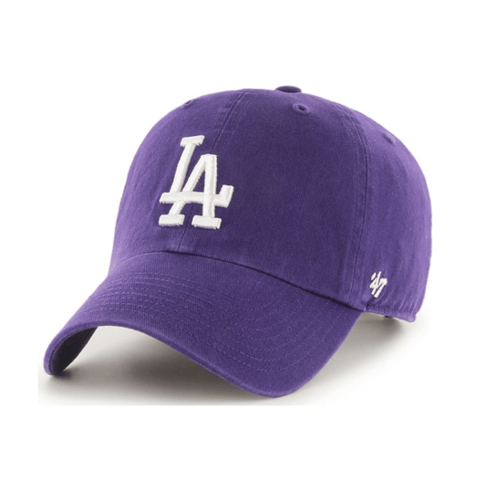 '47 Brand Los Angeles Dodgers Clean Up Hat | Purple
