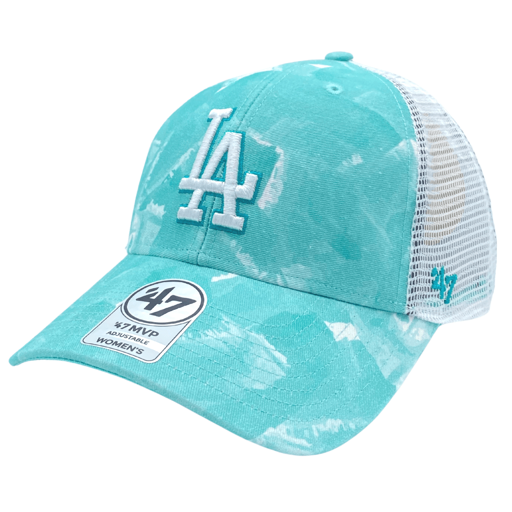 '47 Brand Los Angeles Dodgers Tiffany Blue Seascape Mesh MVP-CLEARANCE