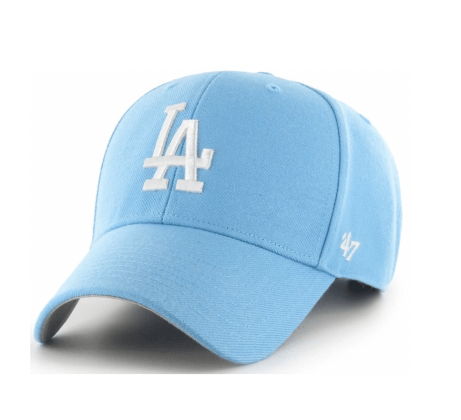 '47 Brand MVP Los Angeles Dodgers Columbia Adjustable Hat