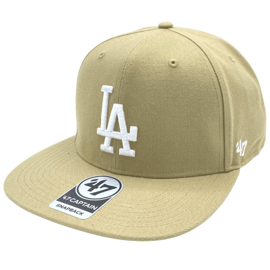 Los Angeles Dodgers '47 Khaki Captain Snapback