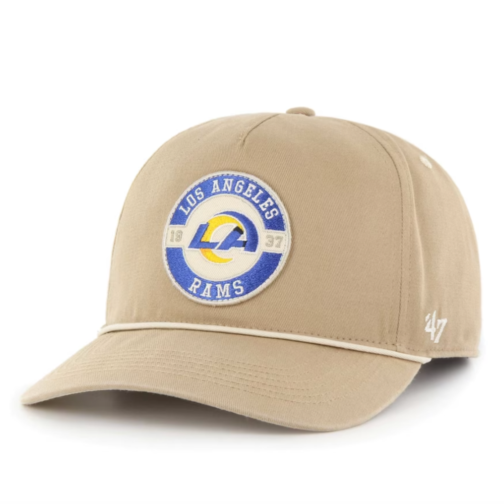 Los Angeles Rams Historic Khaki Sierra Patch '47 HITCH RF Hat