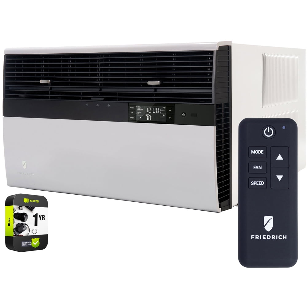 Friedrich KCQ06A10A Kuhl 6.000 BTU 115V Smart Wi-Fi Room Air Conditioner Bundle with 1 Year Extended Protection Plan
