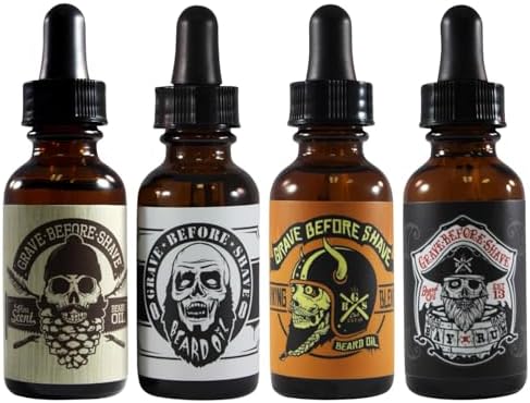 Grave Before Shave™ Beard Oil 4 Pack