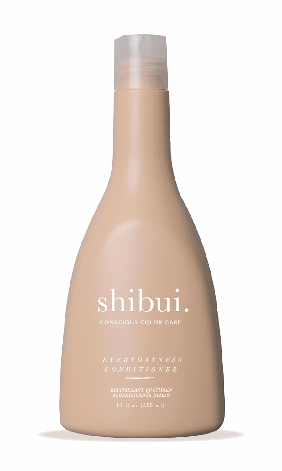 SHIBUI Conscious Color Care Everydayness Conditioner with Peach & Babassu Oils and Silicone Free - for Healthy and Clean Hair - for Fine to Medium Hair, 12 Fl Oz