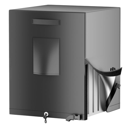 Air Conditioner Cover. Sbomiaort AC Cover for Outside Unit. Heavy Duty Waterproof & Windproof Central Air Conditioner Cover for Protect the AC Unit from Rain Snow. Balck