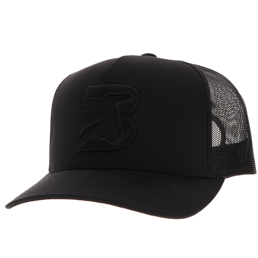 "BFO" Black Hat w/Black "B" Logo