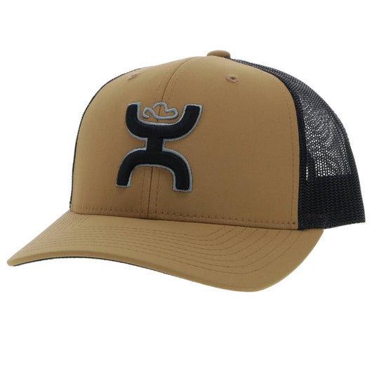 "Sterling" Tan/Black Snapback Hat