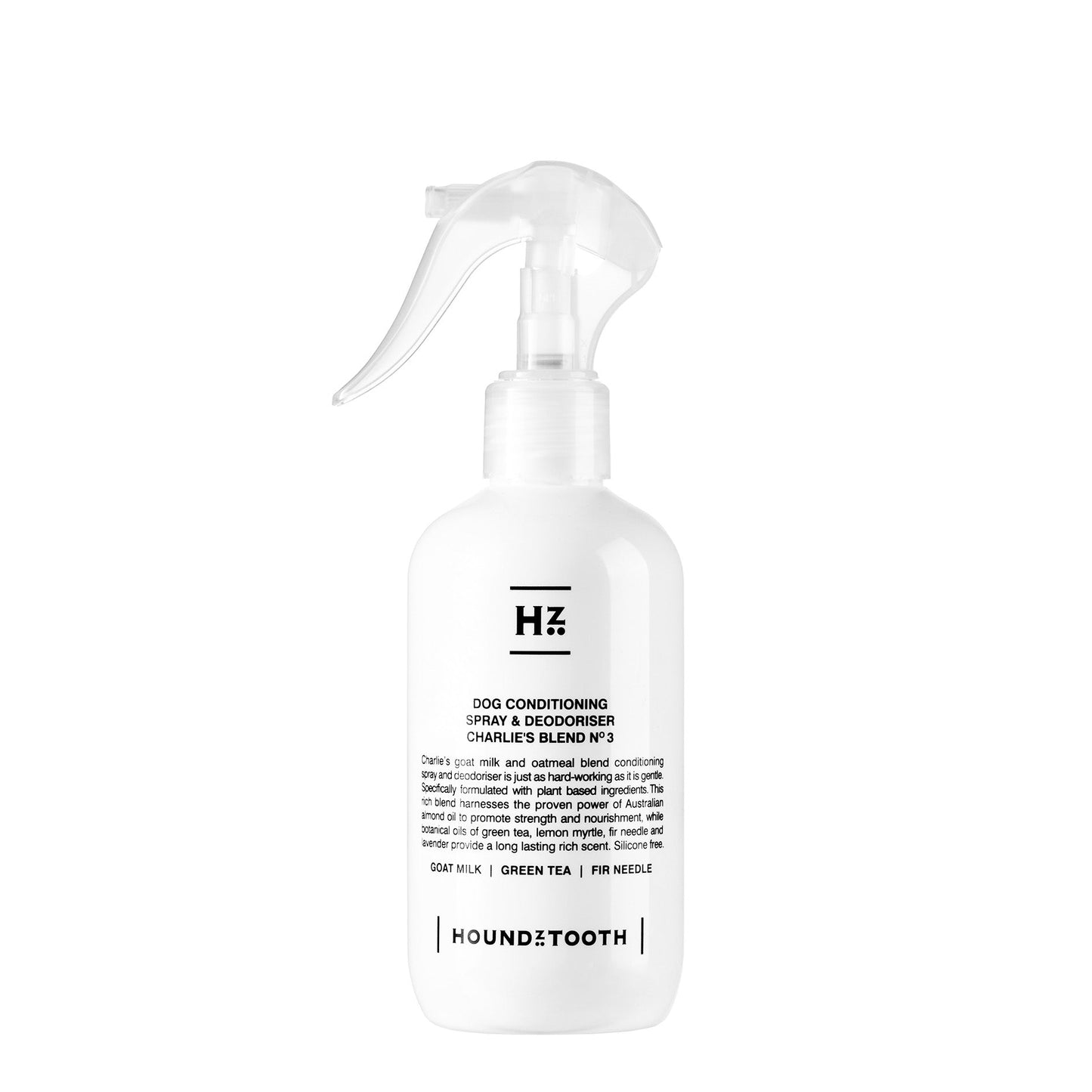Houndztooth Charlies Blend No.3 Goat Milk Conditioning and Deodoriser Spray 250ml