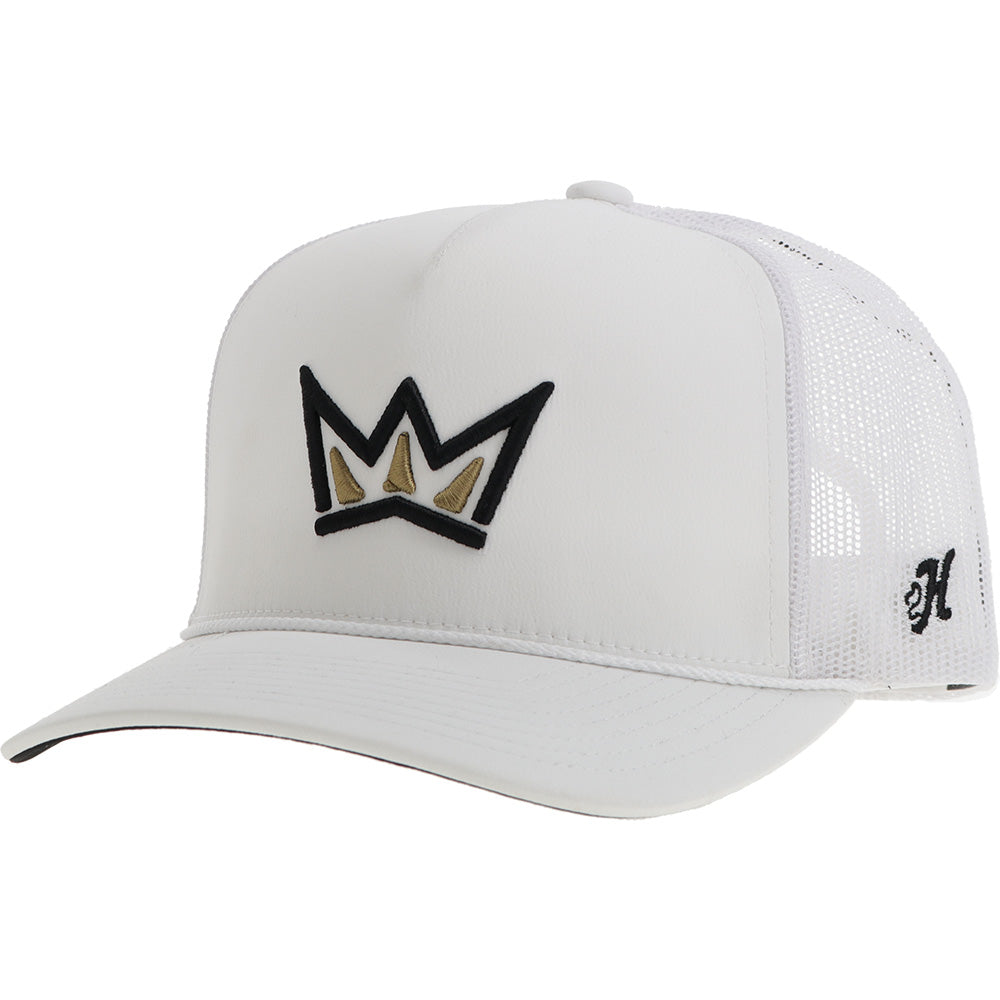 "Sage Kimzey" White w/Black & Yellow Logo Hat