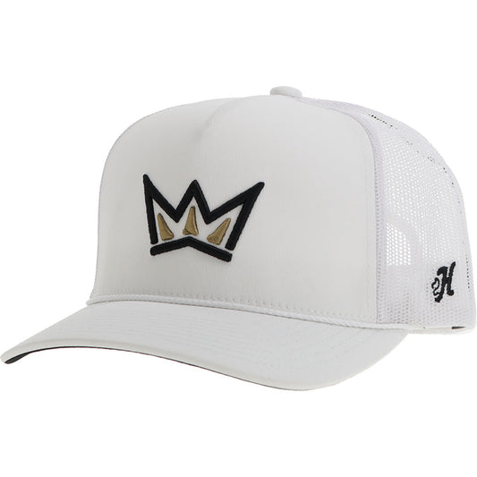 "Sage Kimzey" White w/Black & Yellow Logo Hat