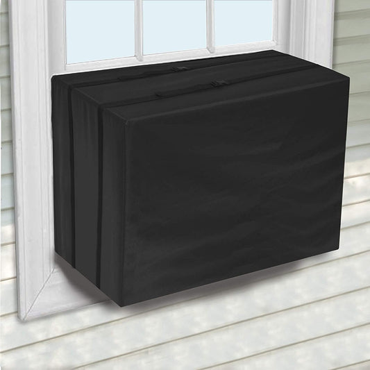 STARTWO Window Air Conditioner Cover - Water Resistant and Windproof Design. Fits Most Window Units