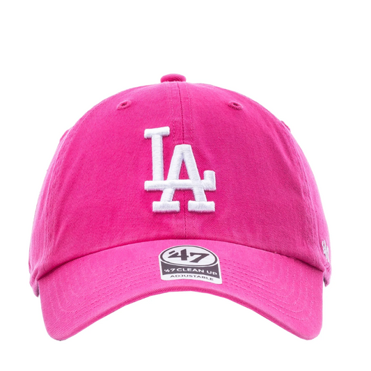'47 Brand Los Angeles Dodgers Clean Up Hat | Magenta