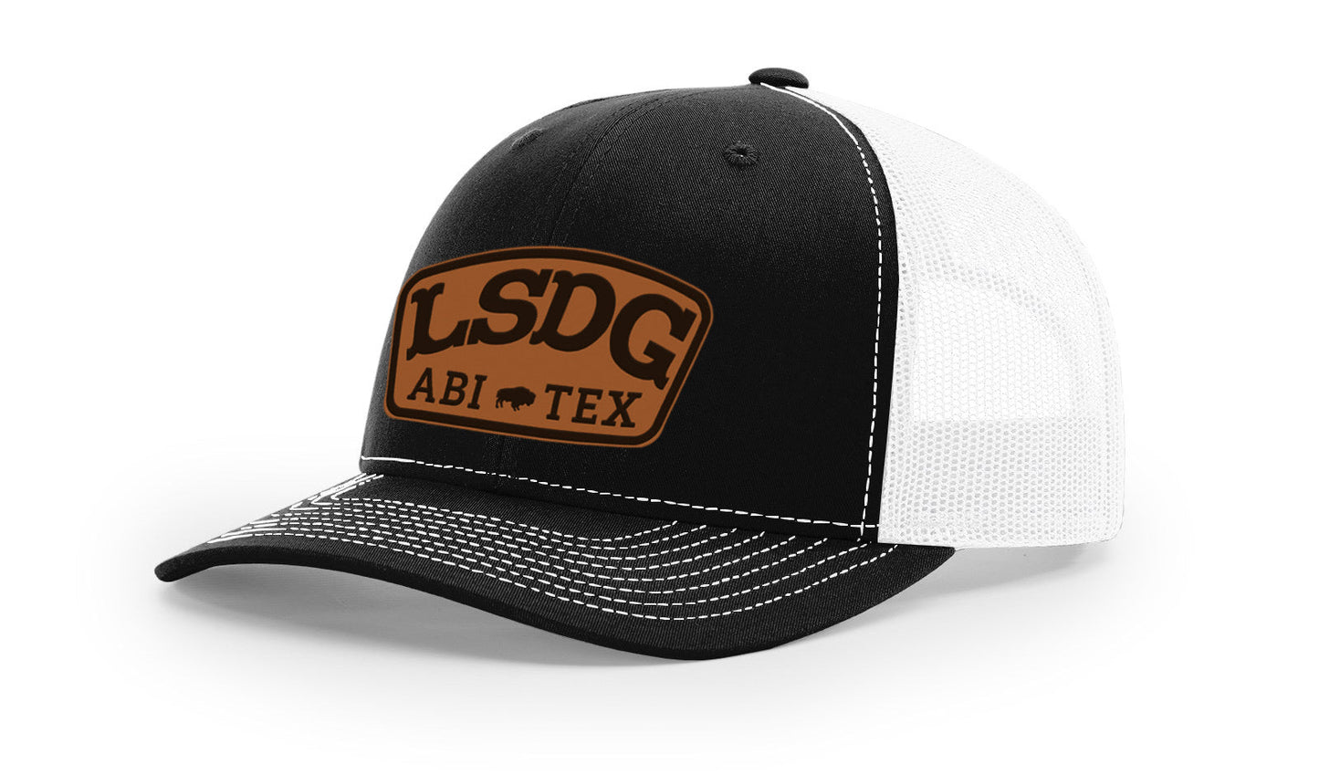 LSDG Trucker Hat- Black/White