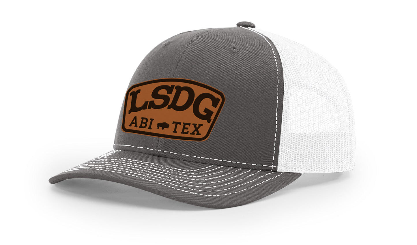 LSDG Trucker Hat- Charcoal/White