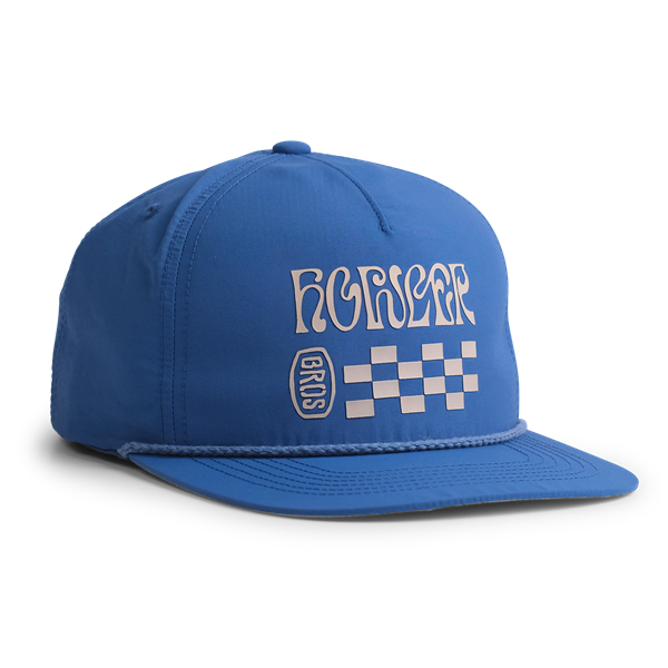 Finish Line Snapback- Blue Mirage