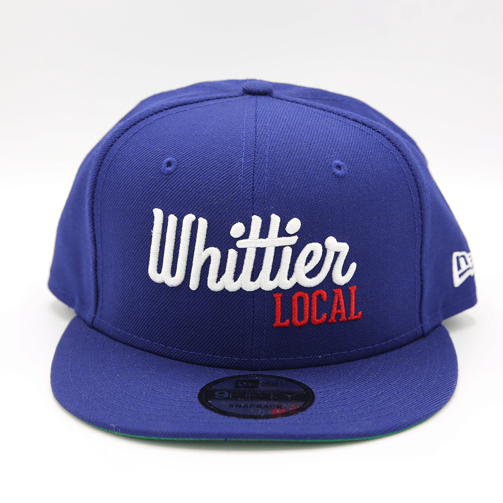 NEW ERA x WHITTIER LOCAL HAT - ROYAL BLUE