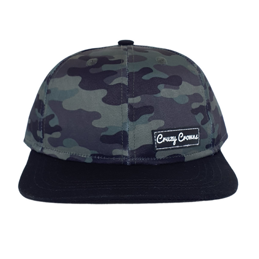 Cruzy Crowns - Camo Snapback