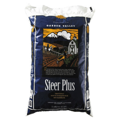 Garden Valley™ 0782GVS Steer Plus™ Organic Based Compost, 1.5 CuFt