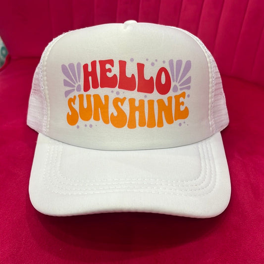Hello Sunshine Trucker Hat