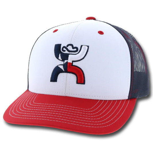 "Texican" White/Blue