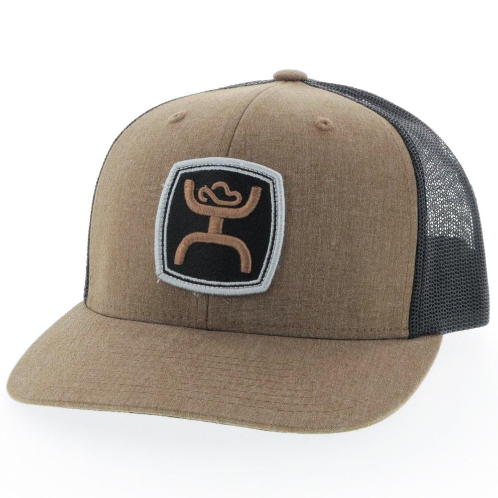 "Zenith" Light Brown/Black Hat