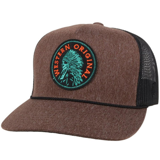 "Quanah" Hat, Brown/Black