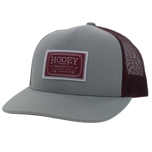 "Doc" Grey/Maroon Snapback Hat