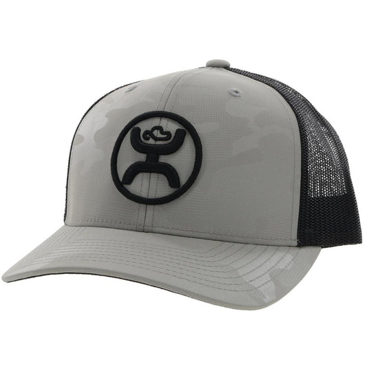 "O Classic" Hooey Grey Camo /Black Hat