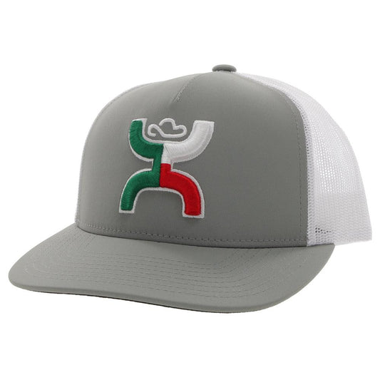 "Boquillas" Grey/White Hat