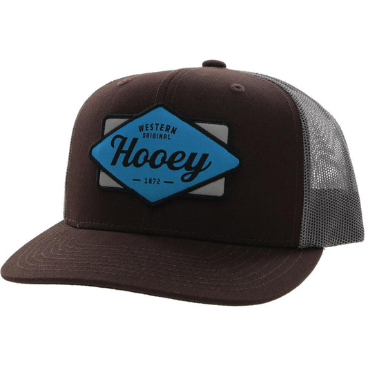 "Diamond" Brown/Grey Hat