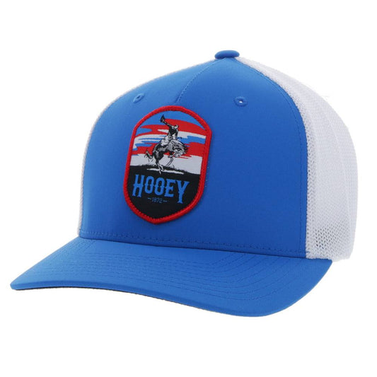 "Cheyenne" Blue/White Flexfit Hat