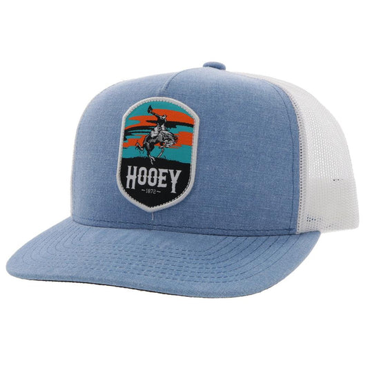 "Cheyenne" Youth Blue/White Snapback Hat