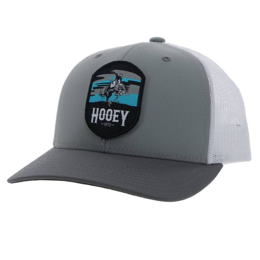 Youth Hat "Cheyenne" Grey/White Snapback