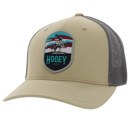 "Cheyenne" Youth Tan/Grey Flexfit Hat