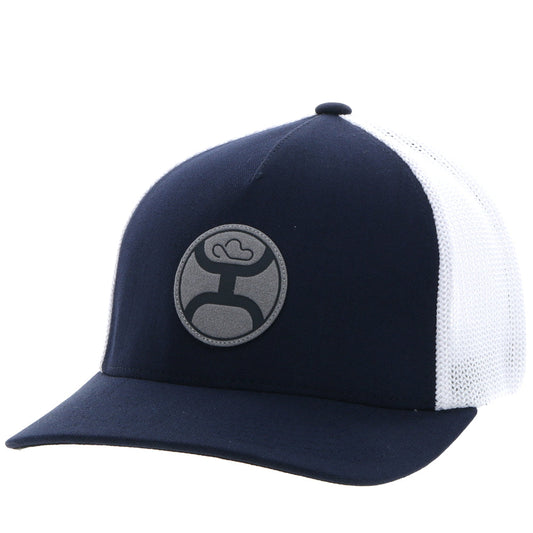"Cayman" Navy/White Flexfit Hat