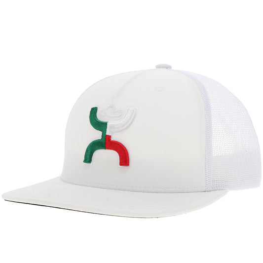 "Boquillas" Hat White w/Hooey Logo