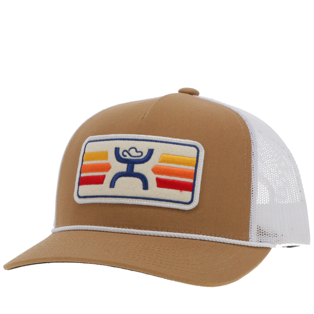 Youth "Sunset" Tan/White Hat